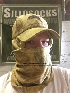 Picture of Fleece Facemask in PrairieHide (SS1253)  by Sillosock Decoys 