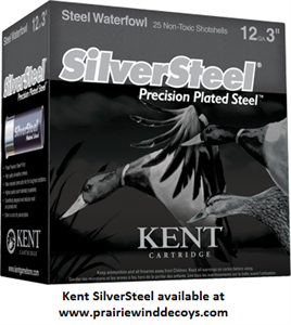Picture of Kent SilverSteel Waterfowl Precision Plated 12ga Shotgun Shells "FREE SHIPPING" - AMMO