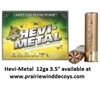 Picture of **OUT OF STOCK** Hevi-Metal 12ga, 3.5", 1.5oz, 1500fps by Hevi-Shot Environ Metal