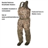 Picture of **FREE SHIPPING** Red Zone Breathable Insulated Waders - by Banded Gear 