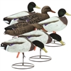 Picture of **SALE** Magnum Full-body Mallard, Variety Pk, Flocked Heads 6pk by Higdon Decoys
